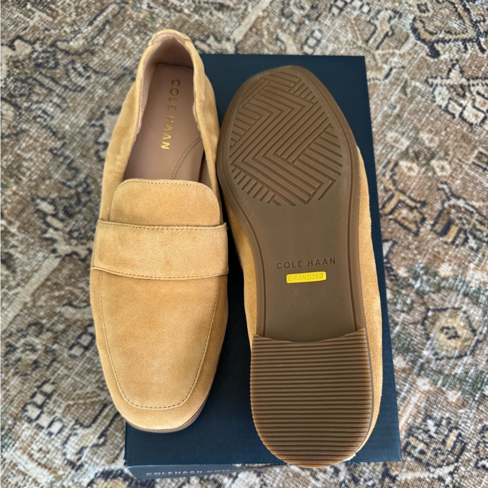 Cole Haan Trinnie Soft Loafer in Buckwheat Shade - Picture 2 of 4